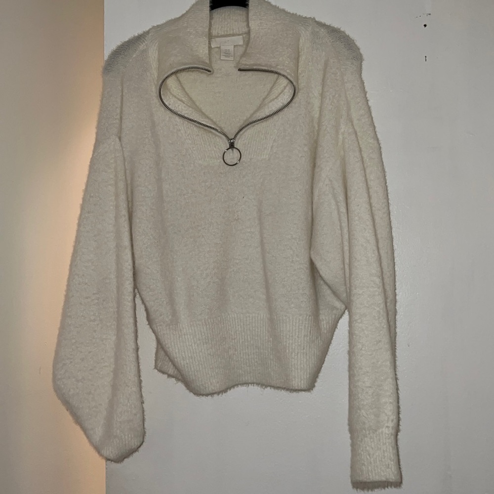 Fuzzy H&M knit sweater
